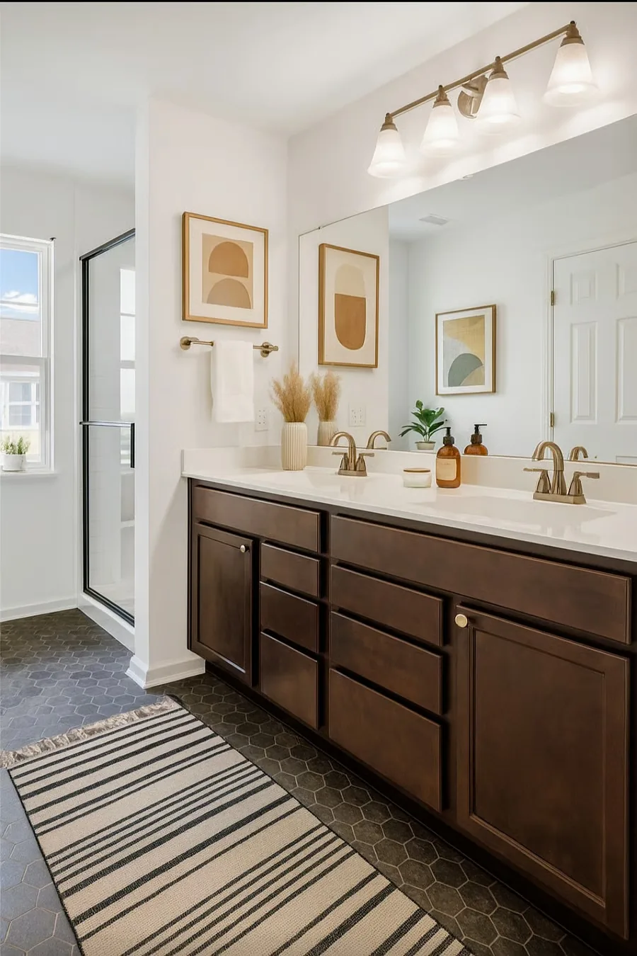 Kitchen with stainless steel appliances